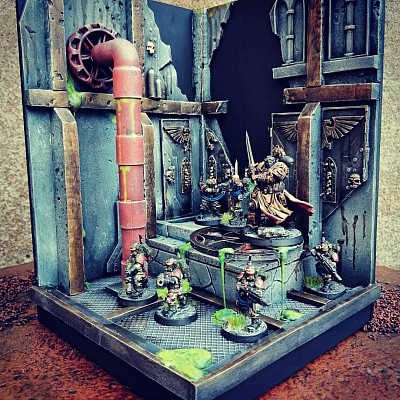 Diorama box photo
