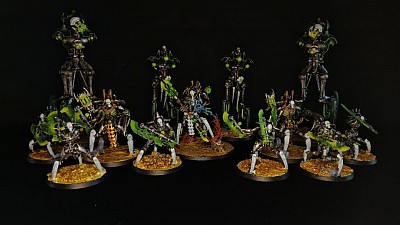 Force nécrons niveau tabletop